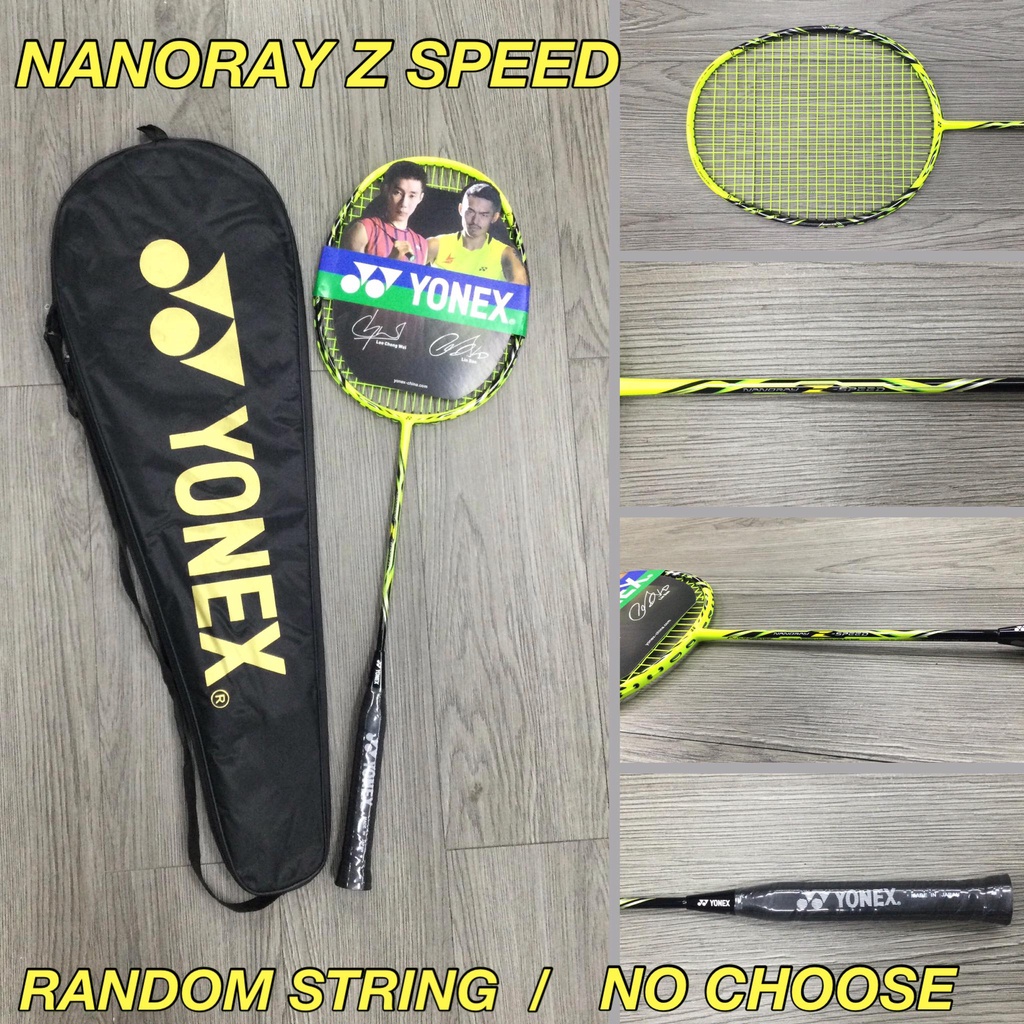 RANDOM STRING YONEX ISOMETRIC Full Carbon Single Badminton Racket 4U/G5