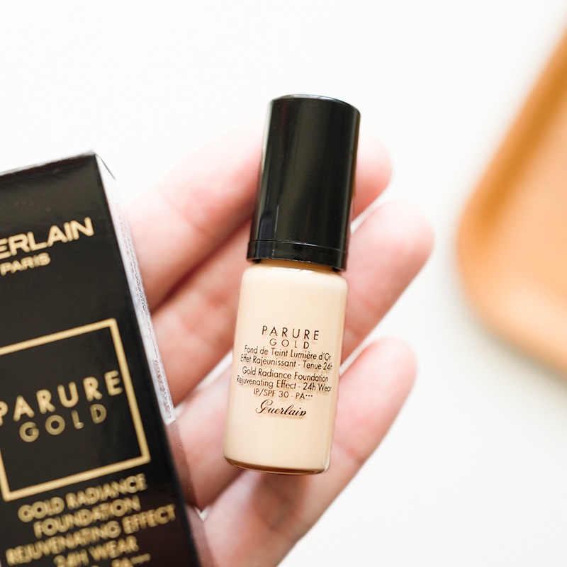 Guerlain Diamond Beauty Foundation 5ml Makesup Feel Natural Light Foundation Makeup Shopee