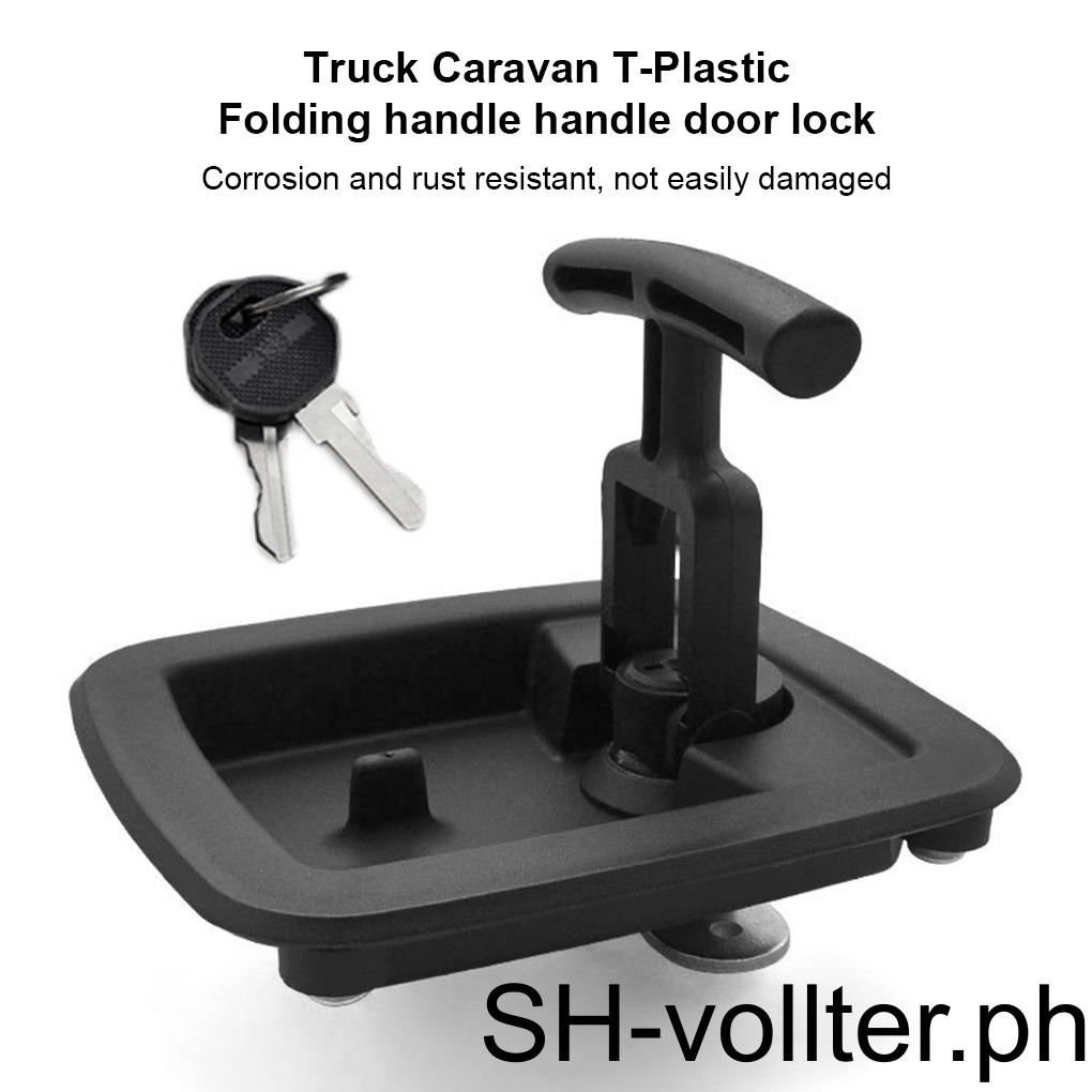 Truck Thandle Lock with Keys Trailer Latch Camper Door Electrical