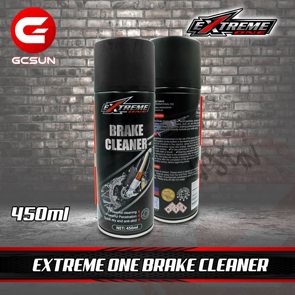 EXTREME ONE BRAKE CLEANER 450ML - GCSUN MOTORCYCLE | Shopee Philippines