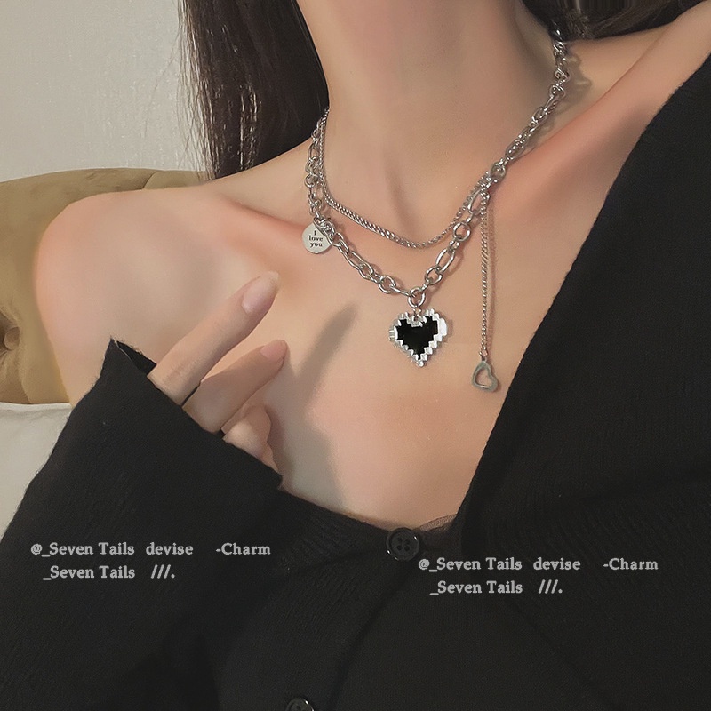 Pink Check Your Heart Rate Purple Necklace Paparazzi Paparazzi