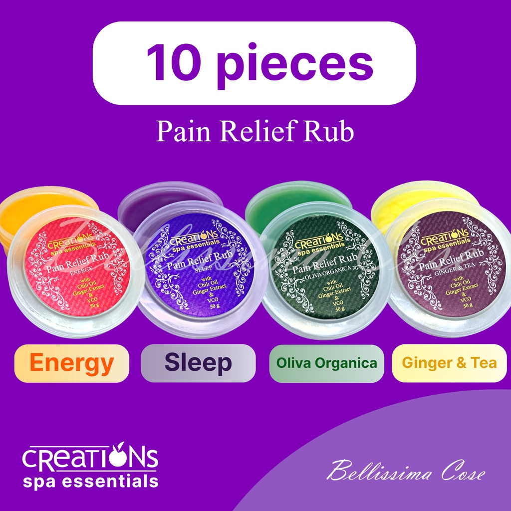 Creations Spa Essentials Massage Rub 10 PCS. Shopee Philippines
