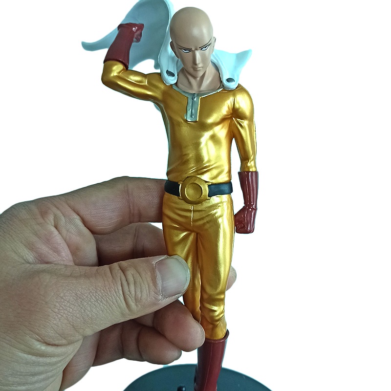20CM Saitama Genos Anime Action FIgure One Punch Man Japan Figurine ...