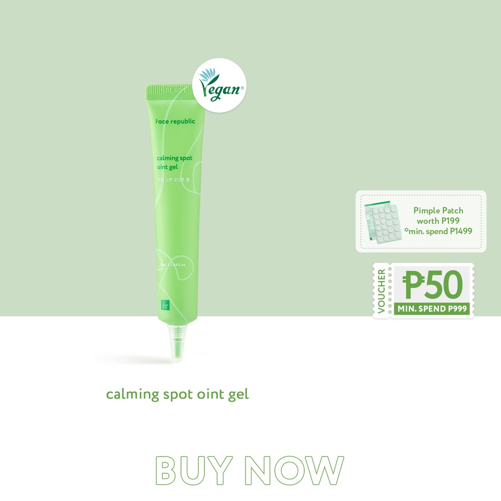 Face Republic Calming Spot Oint Gel 20mL[ Oily, Sensitive Skin,Acne