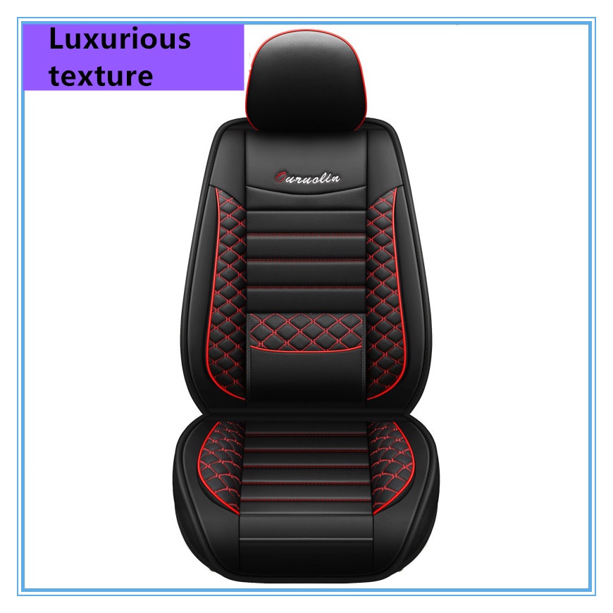 Luxury Car Seat Covers Leather Cushion Seat Protector for Toyota