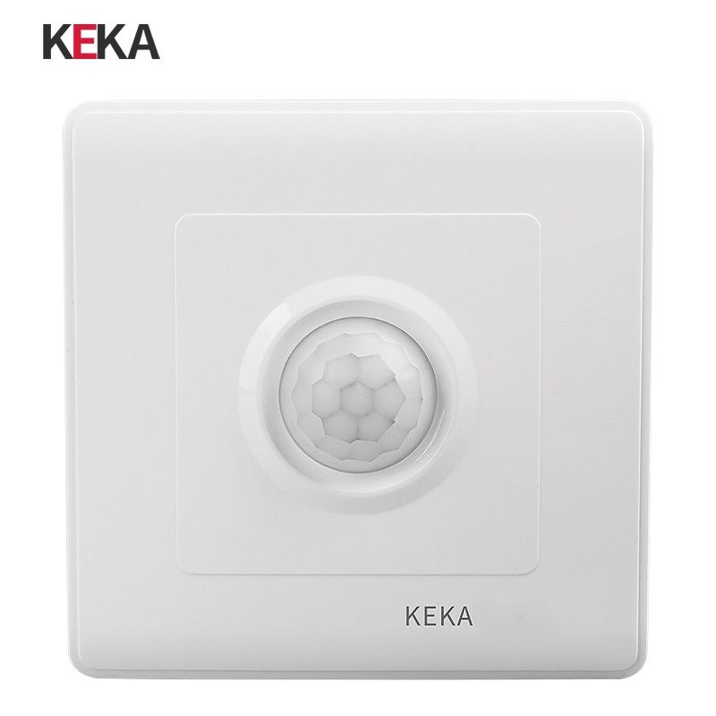 Wall type 86 infrared temperature sensor human body sensory switch