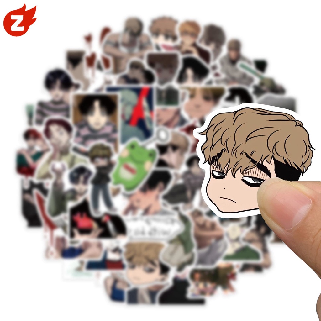 Killing stalking Graffiti Sticker ~50pcs/set Waterproof Luggage ...