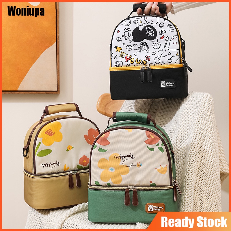 Mambobaby Insular Breastmilk Storage Cooler Bag Insulated Double Mummy