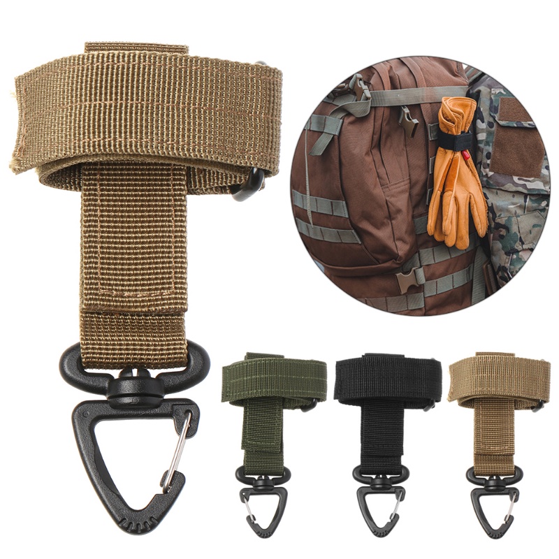 Glove Holder Strap Hiking Backpack Rope Hanger Hanging Clip Accessories ...