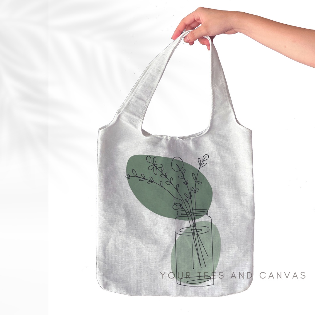 Korean minimalist Shopping Bag / Small Hobo bag Shopee Philippines