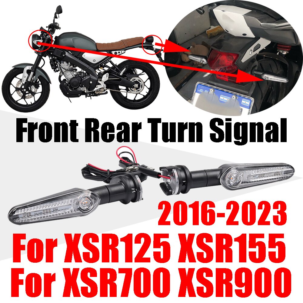 Parabrezza Moto Yamaha XSR - Deflettore In ABS Nero Per XSR700 XSR900 XSR125 XSR155