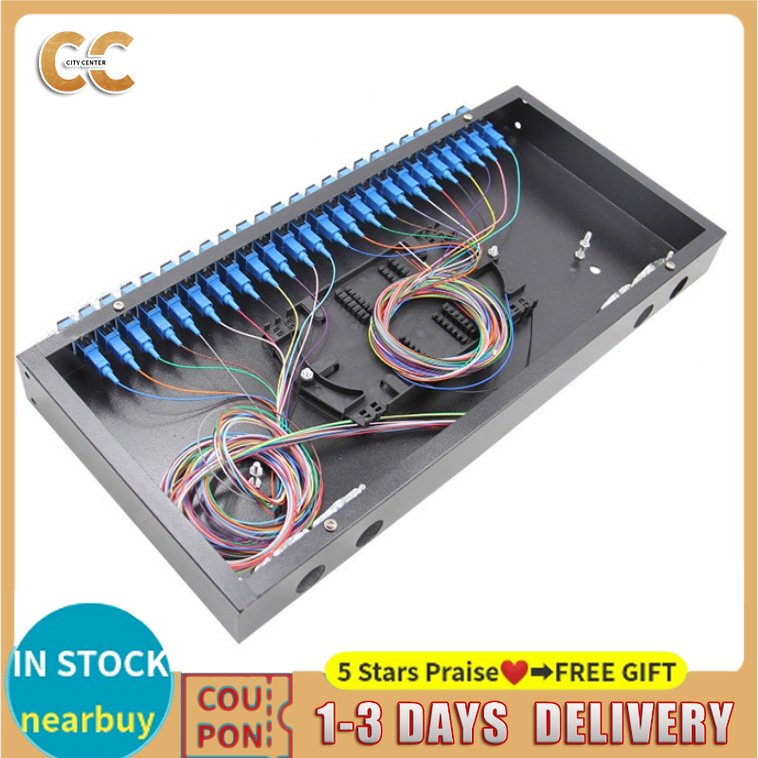 【Fast delivery】ODF 12/24 Port Optical Distribution Frame 12Core With ...