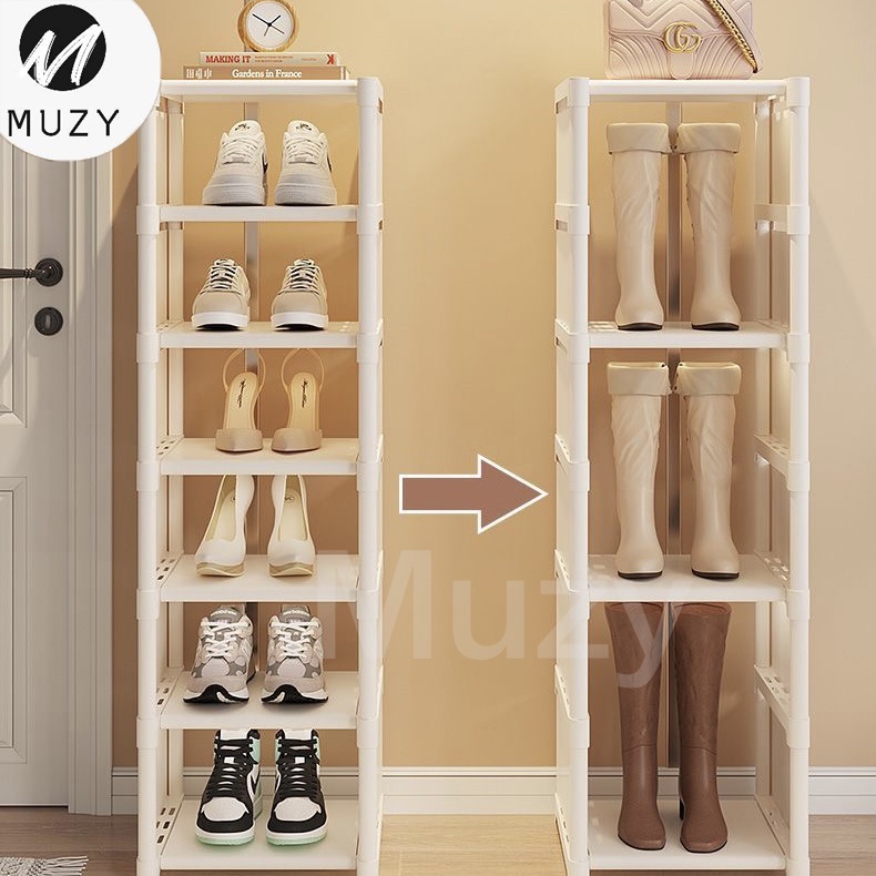Muzy Anti-Dust Shoe Rack Portable Shoe Rack Portable Shoe Box Shoe Rack ...