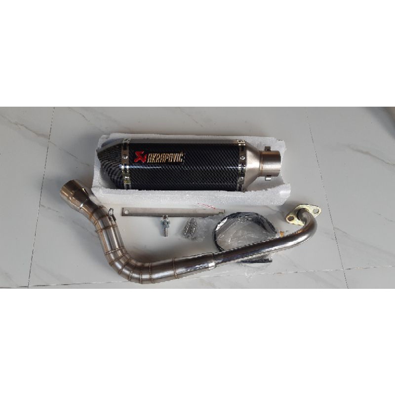 YAMAHA MIO i 125 / MIO SOUL i 125/ MIO GRAVIS 125 AKRAPOVIC MUFFLER SET ...