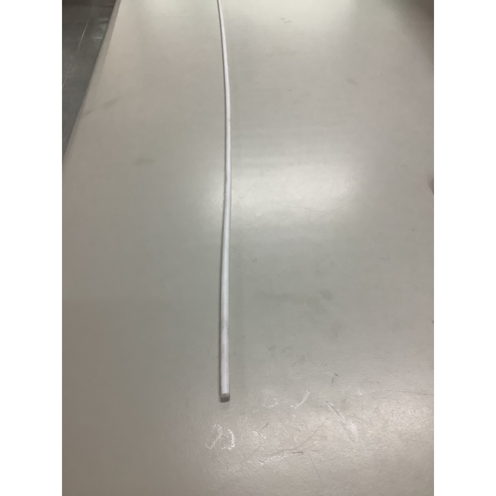 PTFE Teflon White Rod 5mm dia. x 1 meter L High Performance Engineering ...