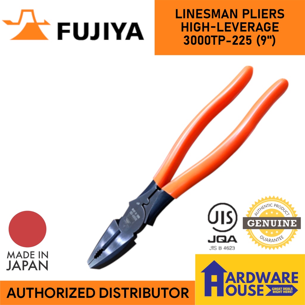 MADE IN JAPAN ORIGINAL Pliers Linesman Combination Diagonal Long Nose