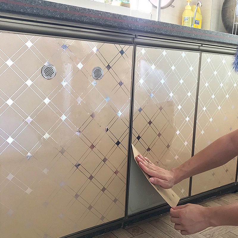 Cabinet Paint Sticker Furniture Refurbishment Wardrobe Film Desktop ...