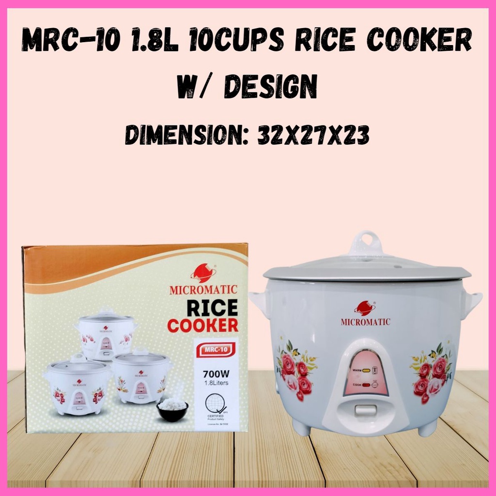 RICE COOKER 1.8 LITERS/ RICE COOKER WITH CUP/ RICE COOKER WITH PADDLE