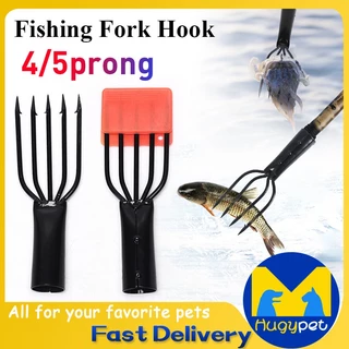 Fish Gig Head Ice Fishing Gaff Hook Barbed Diving Spears Gig