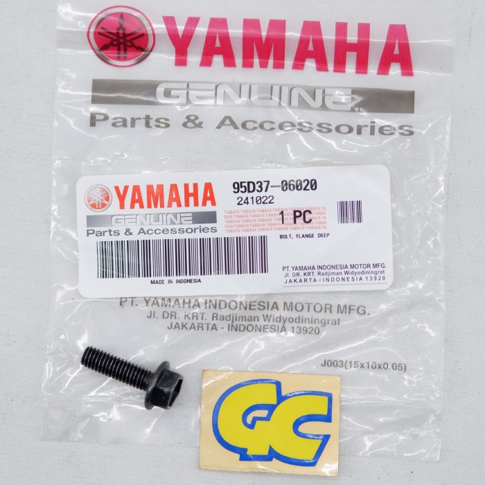 Yamaha Mio Smile, Sporty, Fino 95D3706020 Coil Bracket Mount Bolt