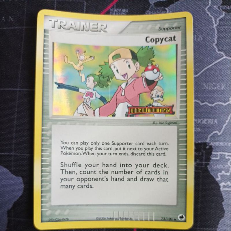 POKEMON COPYCAT DRAGON FRONTIERS REVERSE FOIL | Shopee Philippines