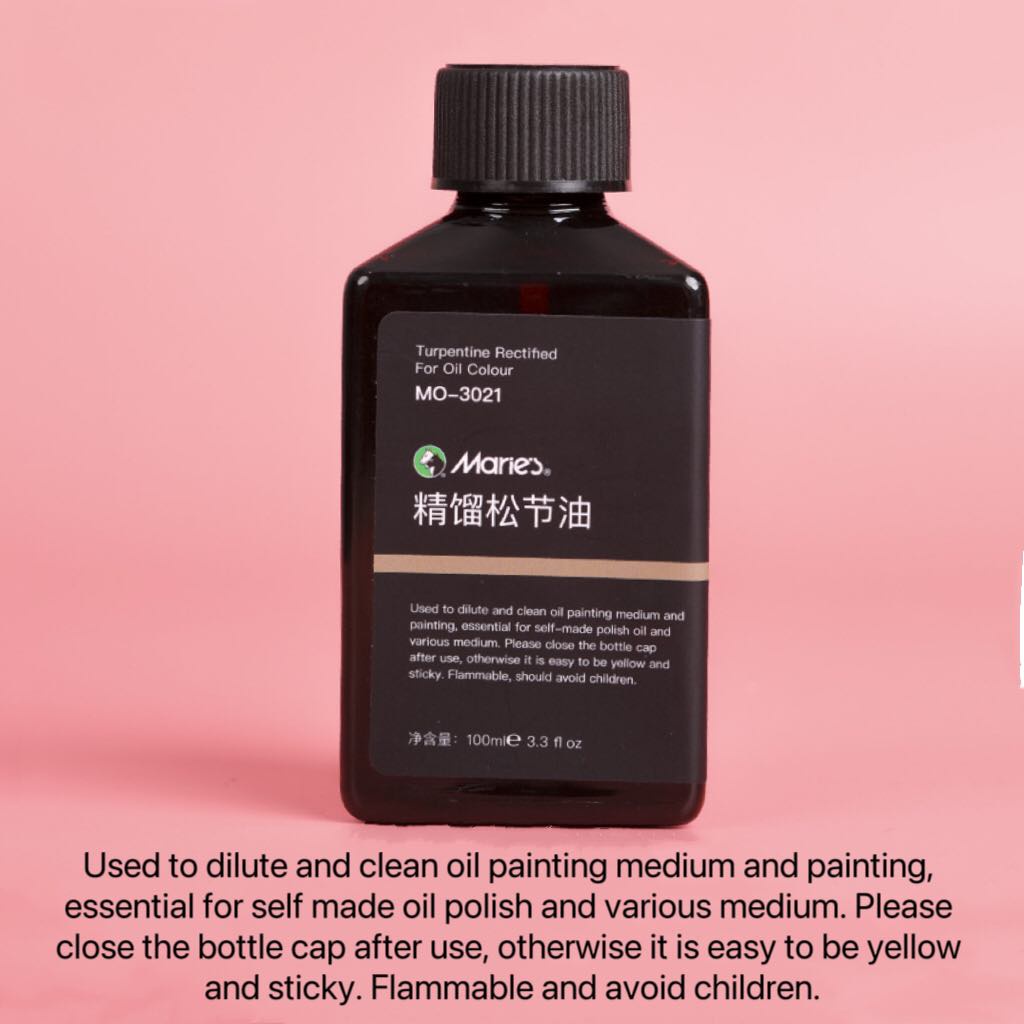 Marie's Brush Cleaner / Marie's Linseed Oil / Marie's Turpentine