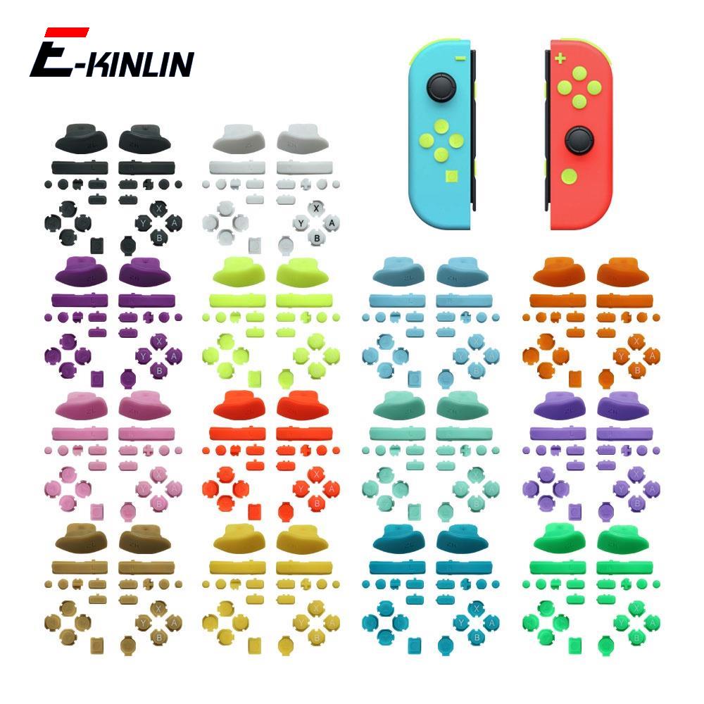 24 Pieces Full Set Controller Buttons Kit L R SR SL ZR ZL ABXY D-Pad ...