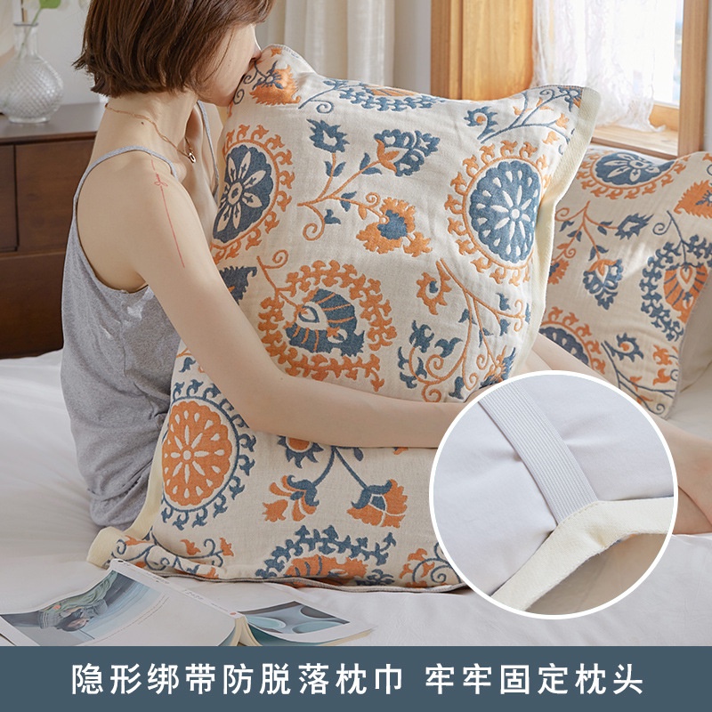 Pillow towel pure cotton gauze a piece of fixed bandage nonslip non