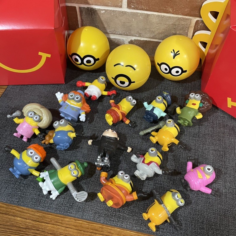 (Wave 2) Happy Meal Minions Mcdonalds Toys “Sold Individually” | Shopee ...