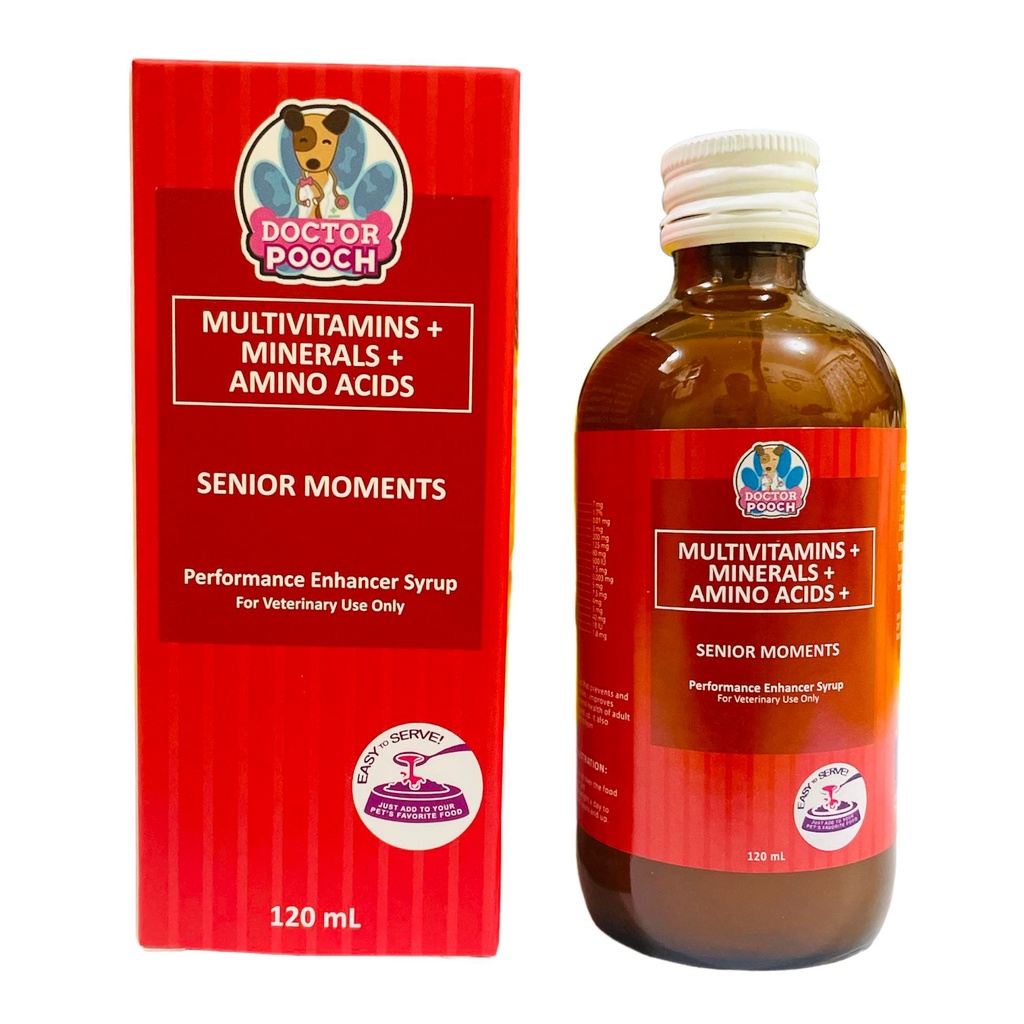 SENIOR MOMENTS Adult Dogs & Cats Multivitamins 120ml Shopee Philippines