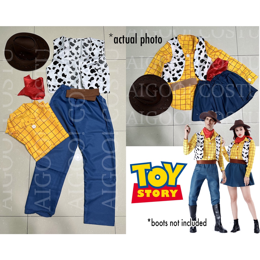 Disney Toy Story Woody Jessie Costume for Adults Men Women Movie Character  Cosplay for Halloween | Shopee Philippines