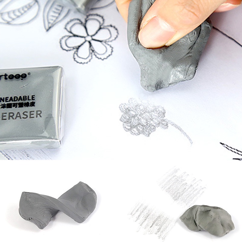 1pcs Plasticity Soft Rubber Eraser Student Drawing Sketch Highlight ...