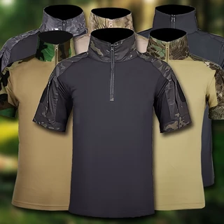 Hot Outdoor Hiking Tactical Shirt Women Camping Hunting Fishing Shirt  Camouflage Army Short Sleeve Breathable Slim Sport T-shirt - Hiking T-shirts  - AliExpress