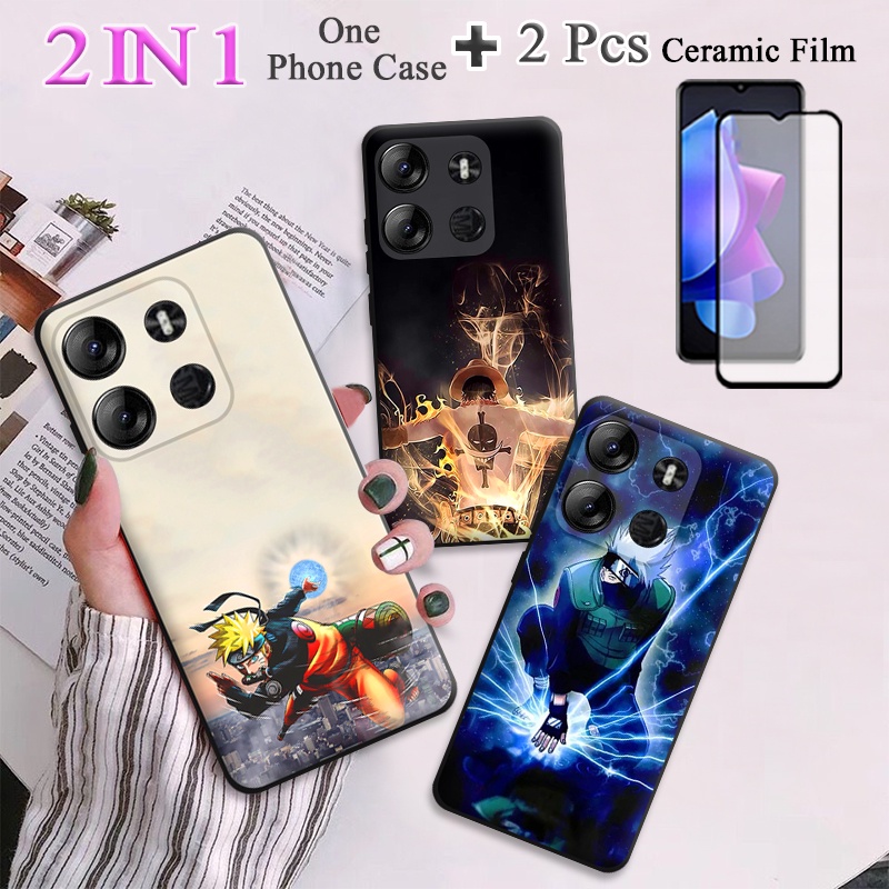 IN Infinix Smart Case TPU Soft Silicone Case With Curved