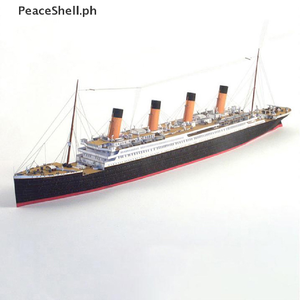PeaceShell 1:400 DIY Handcraft Titanic Ship 3D Paper Model Sets Toys PH ...
