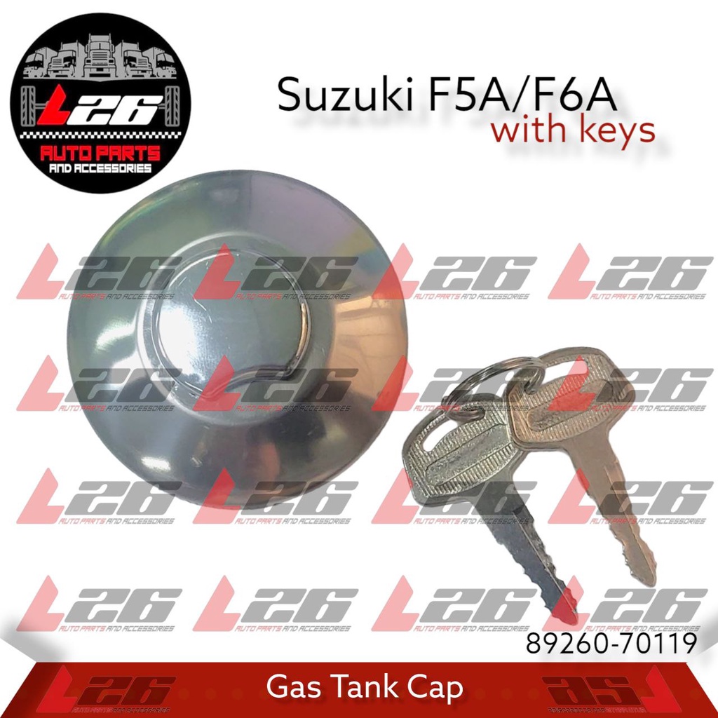 Suzuki Multicab F5A/F6A Fuel Gas Tank Cap with Keys 8926070119