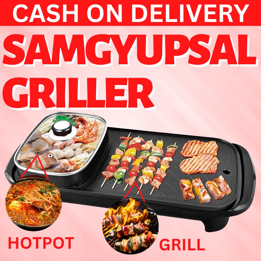 In Samgyupsal Griller Korean Bbq Griller Hotpot Non Stick