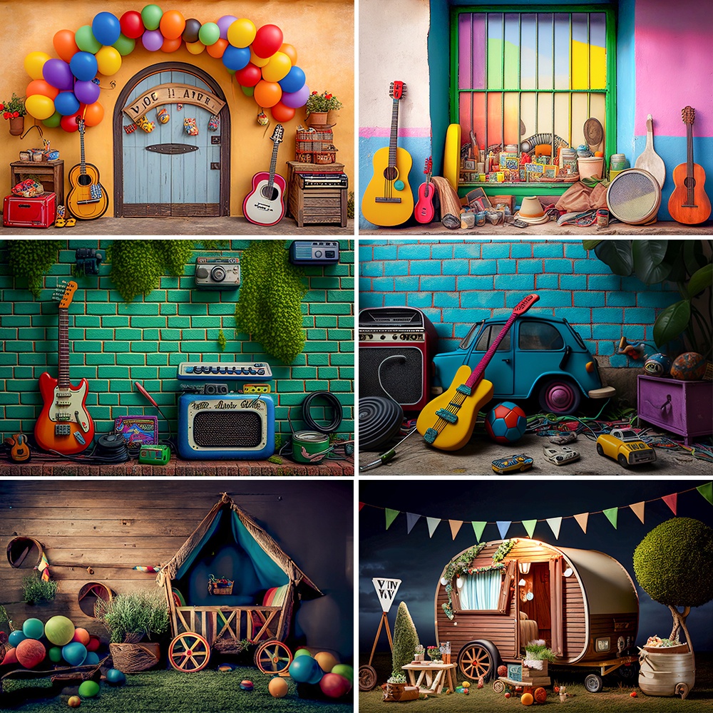 25 Options Photo Studio Photography Background Vintage 3D Decoration ...