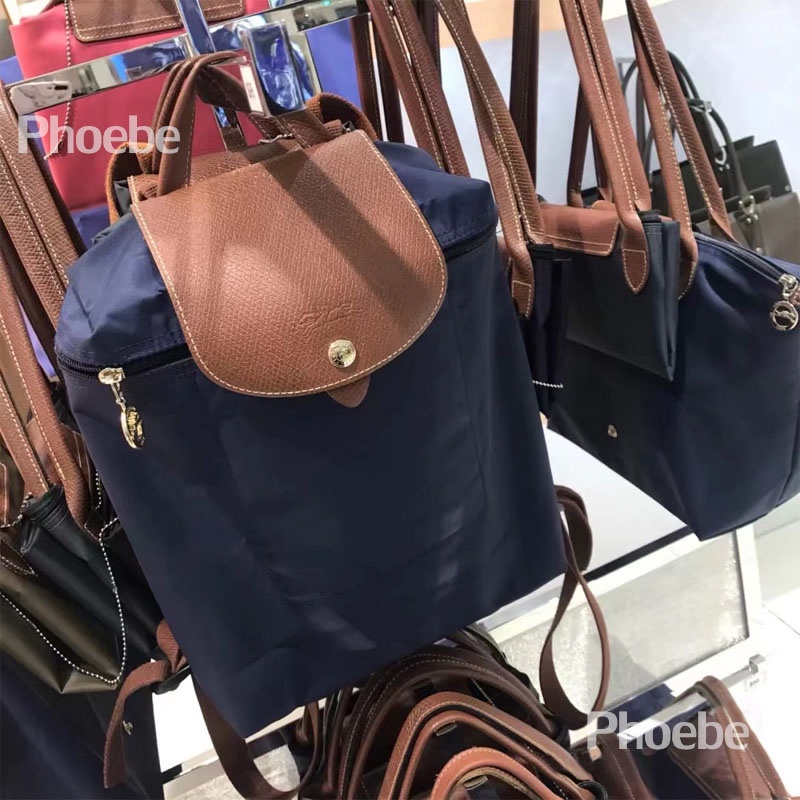 Authentic Longchamp 70th Anniversary 1699 619 Backpack Nylon Foldable