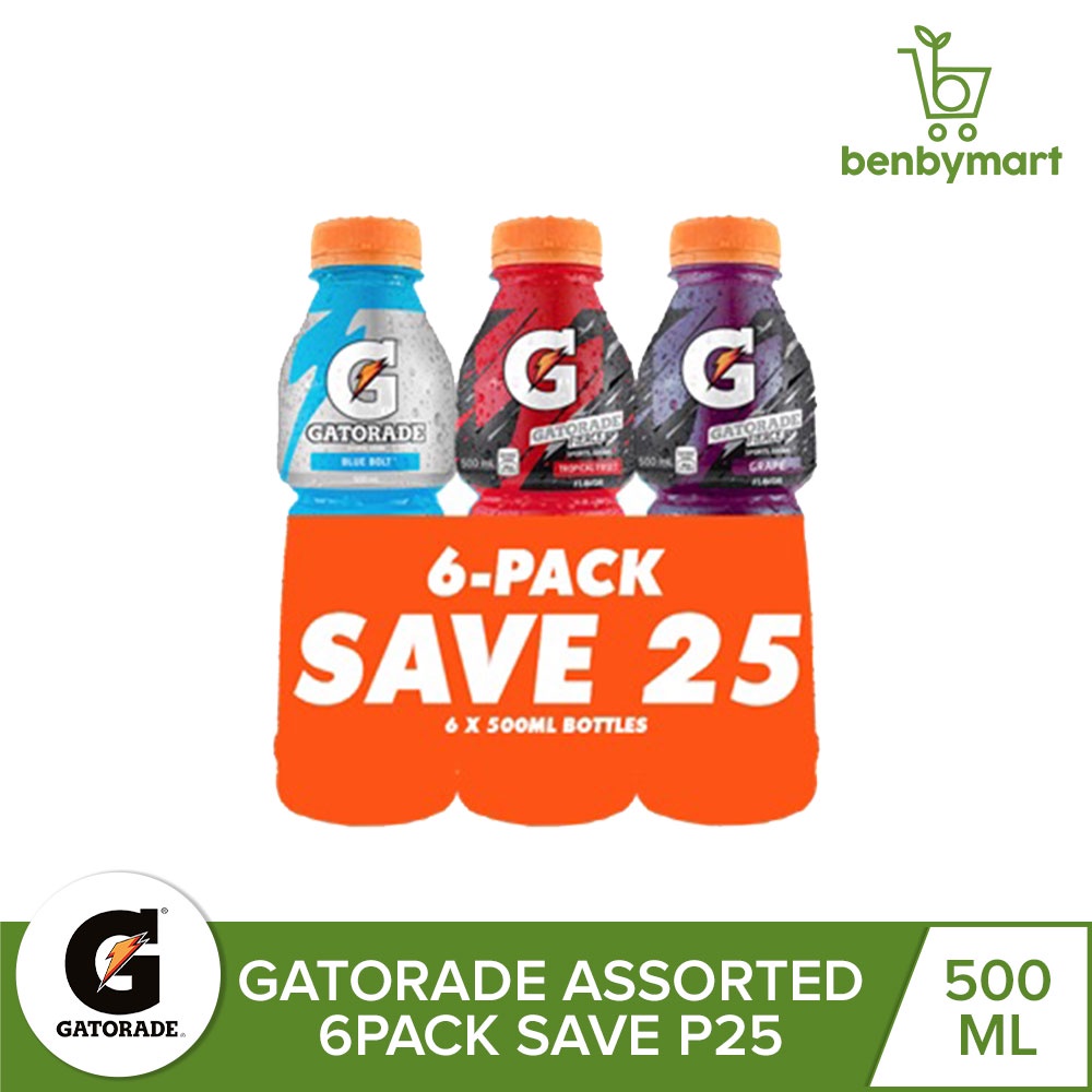 Gatorade Assorted 6-pack Sports Drink 