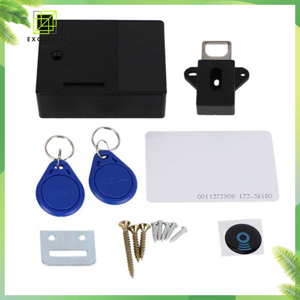 【EST】T3 Cabinet Smart Locks Invisible Sensor RFID IC Card Drawer Lock ...