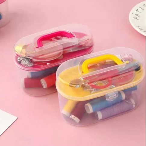 10 in1 Sewing Kit Box Set Small Household Sewing Tools Portable Sewing ...