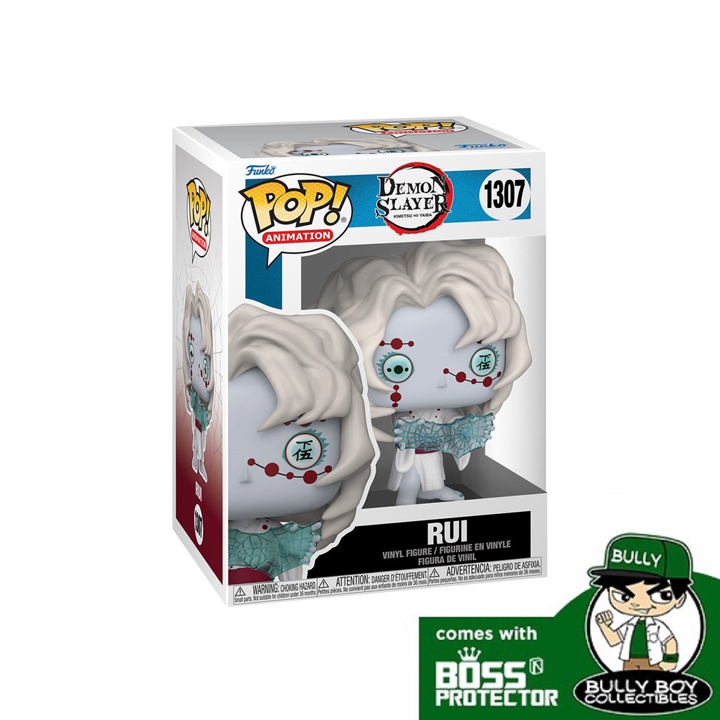 Funko Pop! Demon Slayer #1307 Rui Glow In The Dark - Edizione Esclusiva Gamestop, Collezionabile