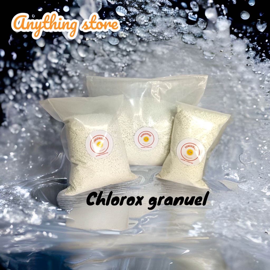 CHLORINE GRANULE 99.9 PURE FOR DISINFECTANT AND BLEACHING Shopee