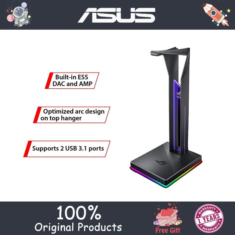 ASUS ROG Throne QI wireless charging RGB headset bracket | Shopee ...