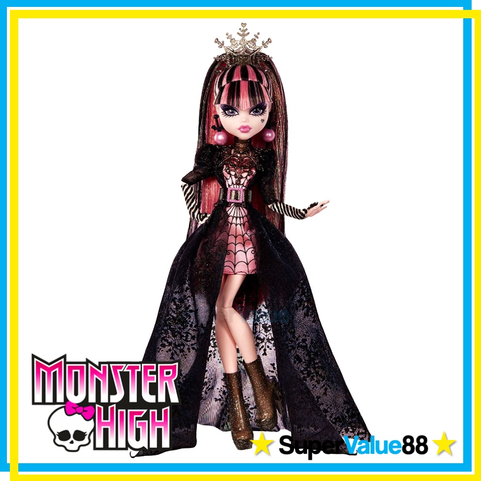 NEW Official Monster High Draculaura Doll, Special Howliday Exclusive ...