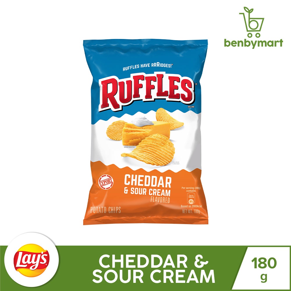 Ruffles Cheddar & Sour Cream 170g Shopee Philippines