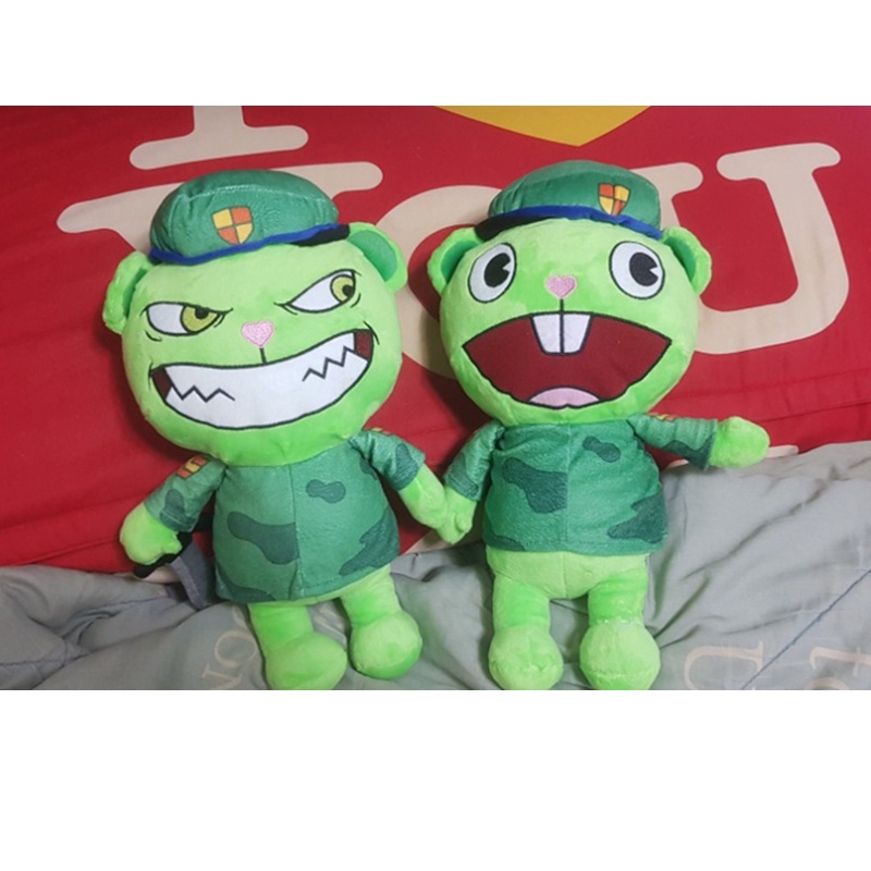 Happy Tree Friends Plush Dolls Nutty Flippy Handy Petunia Flaky Lifty Shifty Sniffles Giggles HTF Figure Toys 40cm Pillow Shopee Philippines