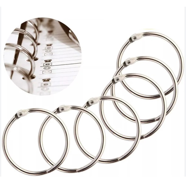 Loose Leaf Binder Rings by 10's Shopee Philippines