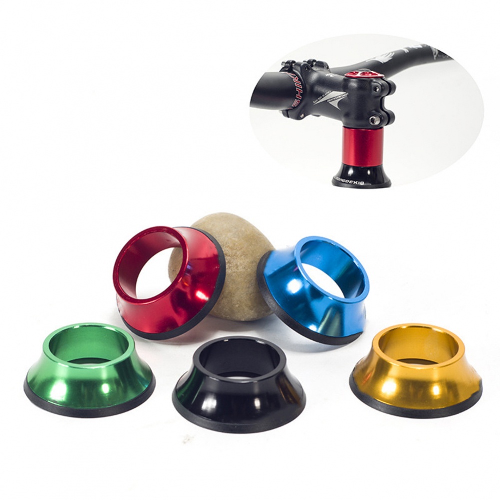 Aluminum Bicycle Headset Spacer Bike Steerer Tube Conical Spacer Washer